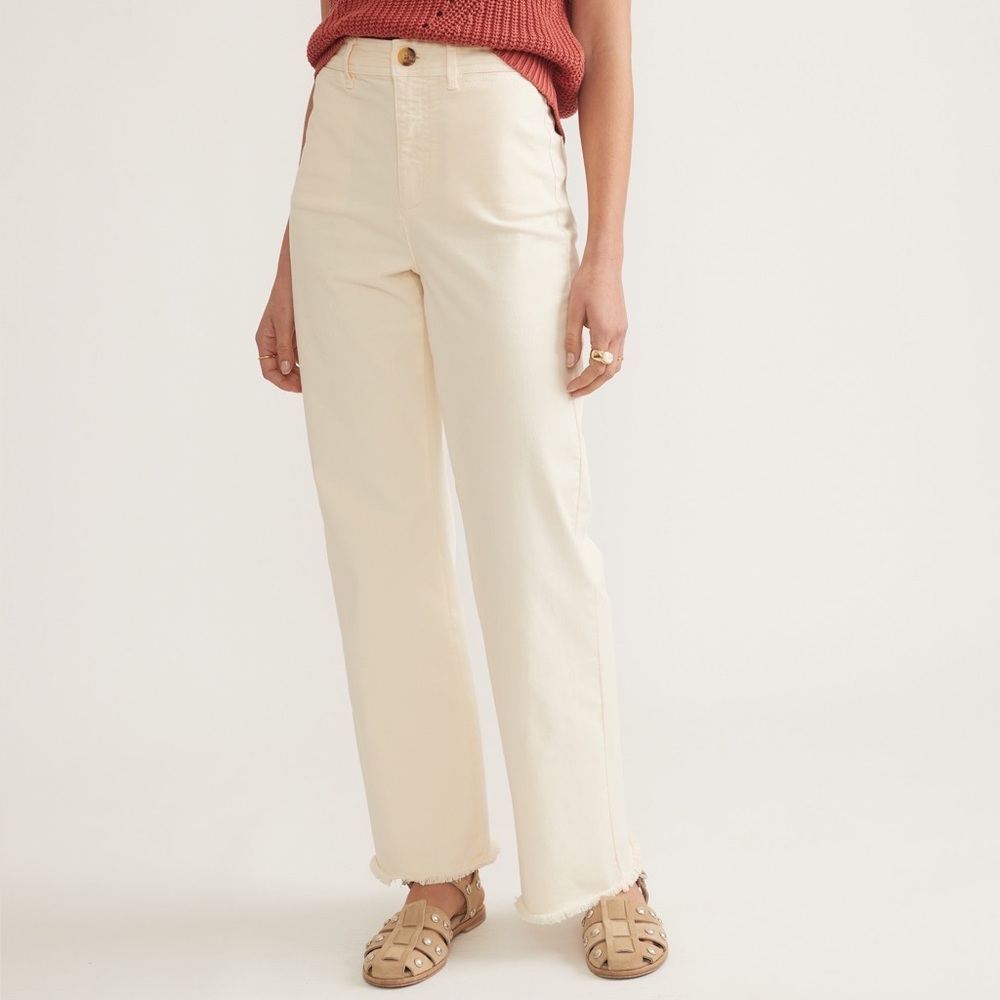 Marine Layer Bridget Full Length Pant Size 12 - Picture 3 of 16